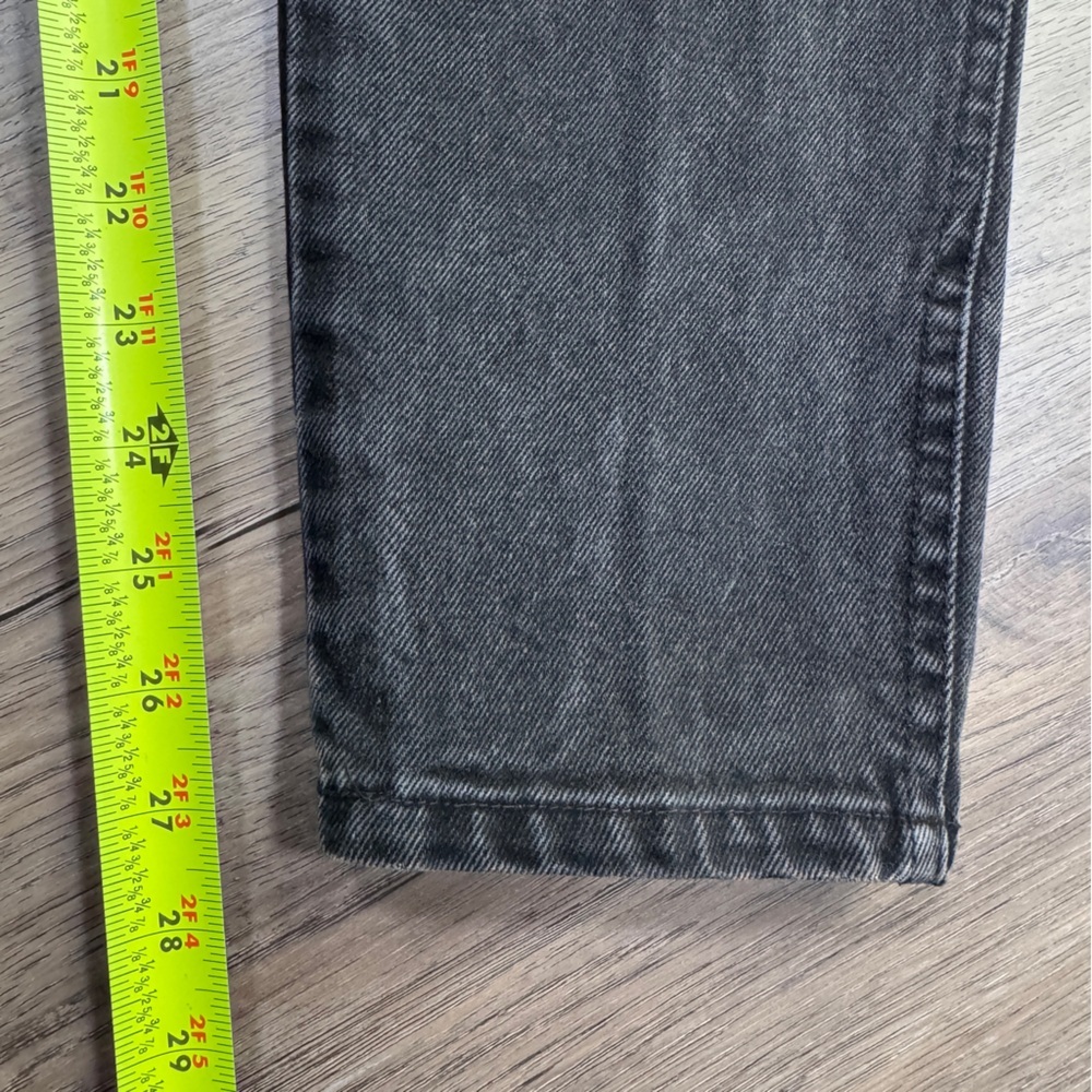 Jordache Vintage Basic Black Denim Jeans - Size 3/4 - Picture 3 of 12